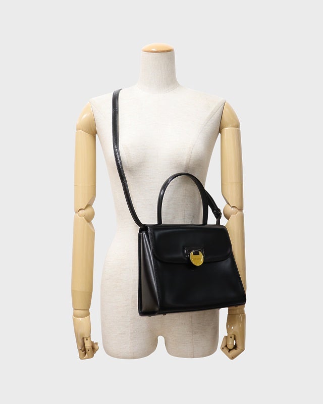 GIVENCHY ロゴ金具レザー2Wayバッグ | Hedy
