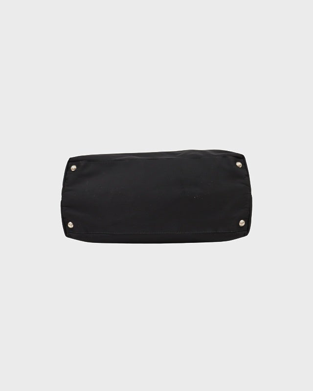 PRADA 三角ロゴ金具ナイロンレザートートバッグ | Hedy