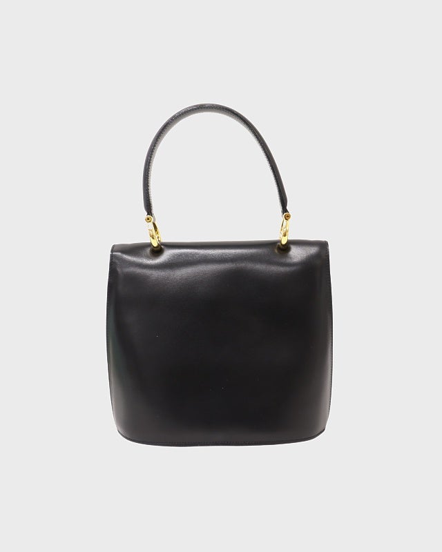 CELINE ガンチーニ金具Wフラップハンドバッグ | Hedy