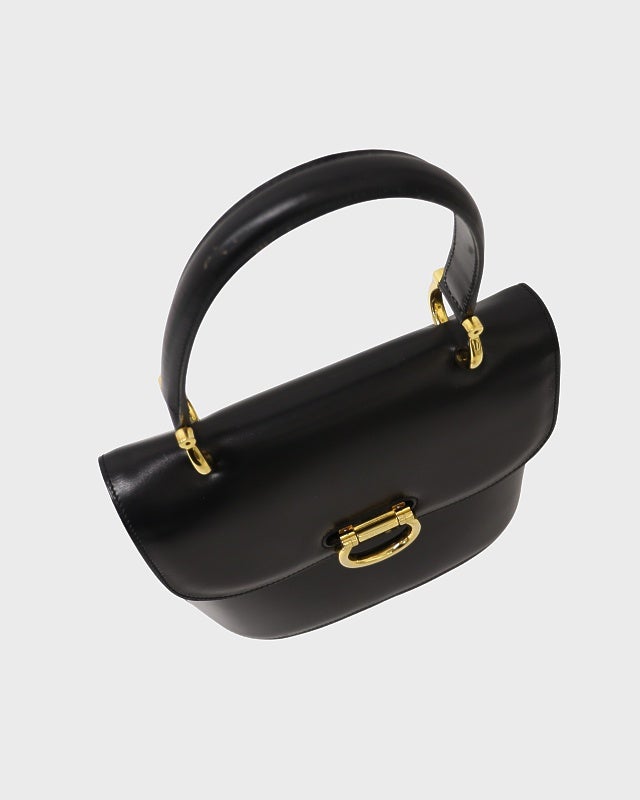 CELINE ガンチーニ金具Wフラップハンドバッグ | Hedy