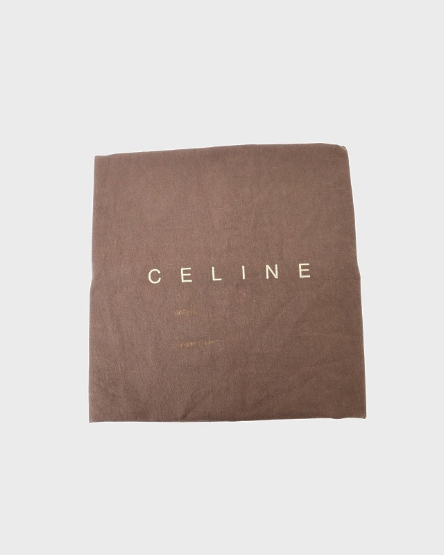 【本日まで❗】CELINE 肩当て M~L ポンチョ 西川 マカダム柄 CELINE セリーヌ マカダム ショルダーバッグ ブラウン ガンチーニ PVC