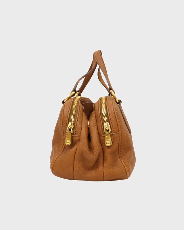 miu miu ロゴレザー2Wayバッグ | Hedy