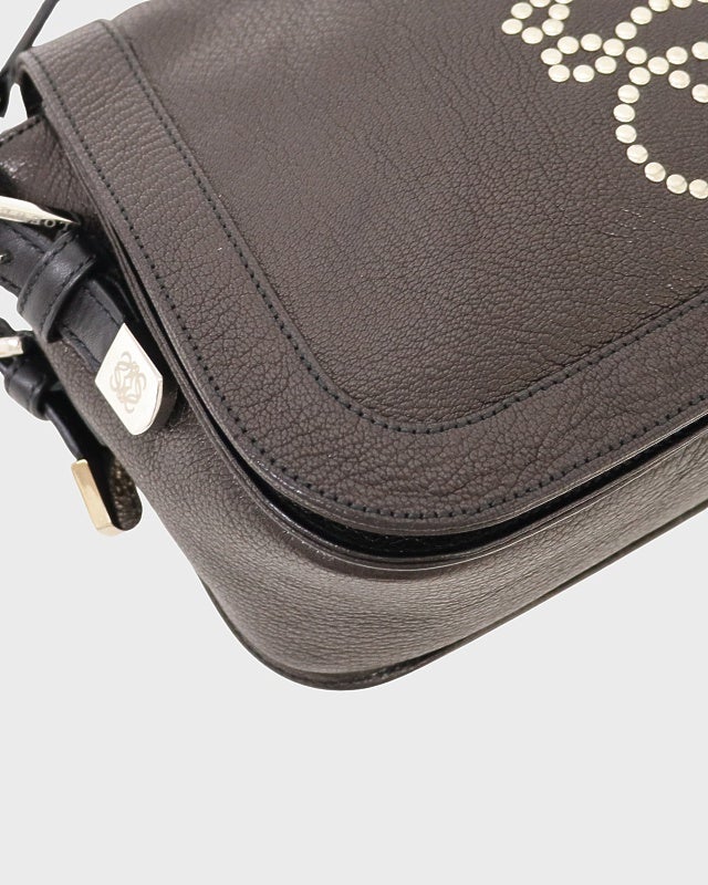 LOEWE アナグラムスタッズレザーワンショルダーバッグ | Hedy