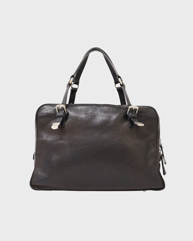 BABO様 LOEWE アナグラムスタッズレザーハンドバッグ | Hedy