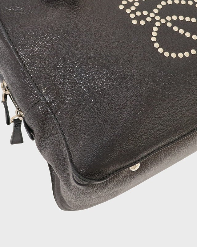 BABO様 LOEWE アナグラムスタッズレザーハンドバッグ | Hedy