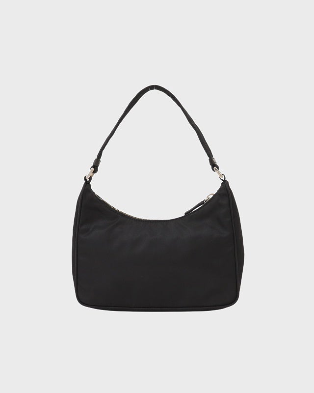 PRADA 三角ロゴ金具ナイロンハンドバッグ | Hedy