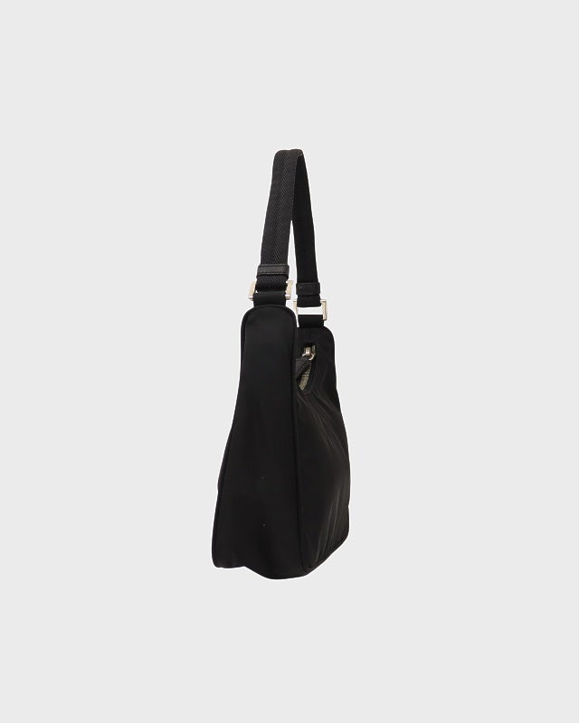 PRADA 三角ロゴ金具ナイロンハンドバッグ | Hedy