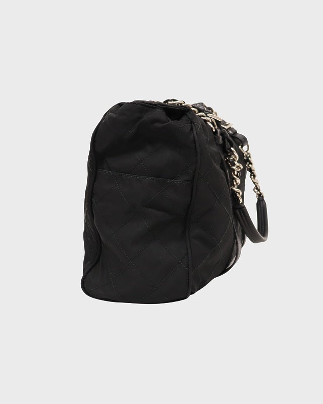 PRADA 三角ロゴ金具キルティングナイロントートバッグ | Hedy