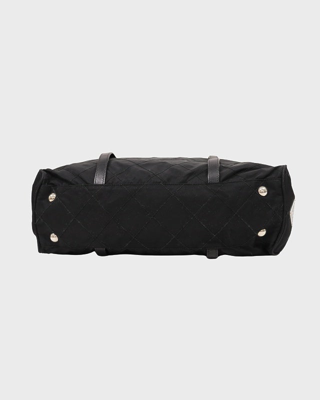 PRADA 三角ロゴ金具キルティングナイロントートバッグ | Hedy