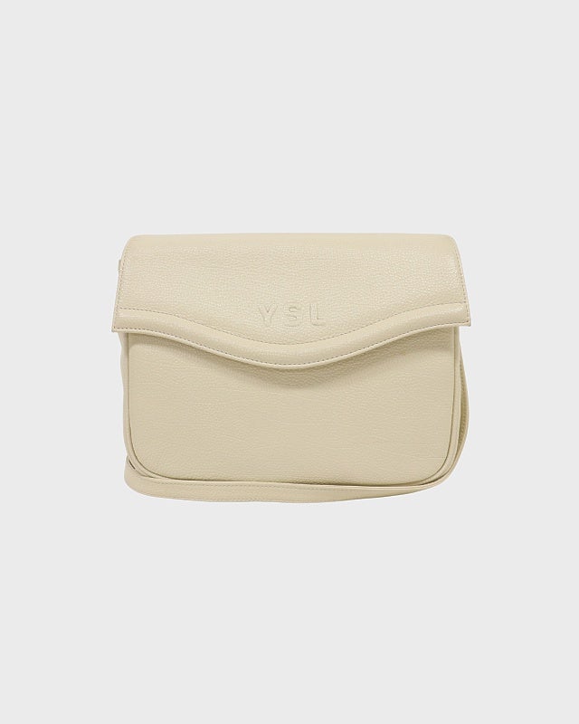 YSL ロゴレザーショルダーバッグ | Hedy