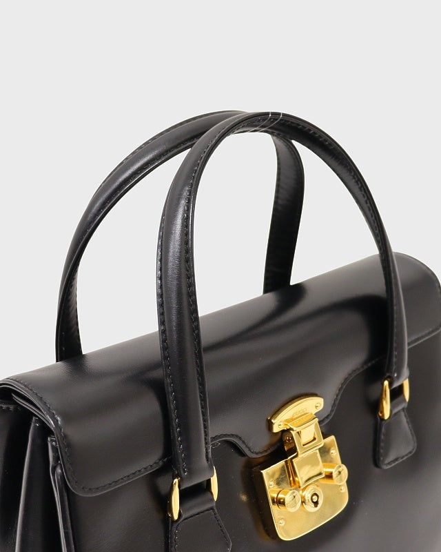GUCCI レディロックレザーハンドバッグ | Hedy