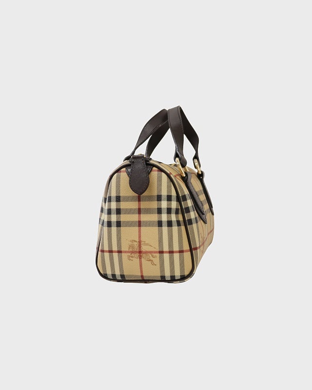 BURBERRY チェック柄ハンドバッグ | Hedy