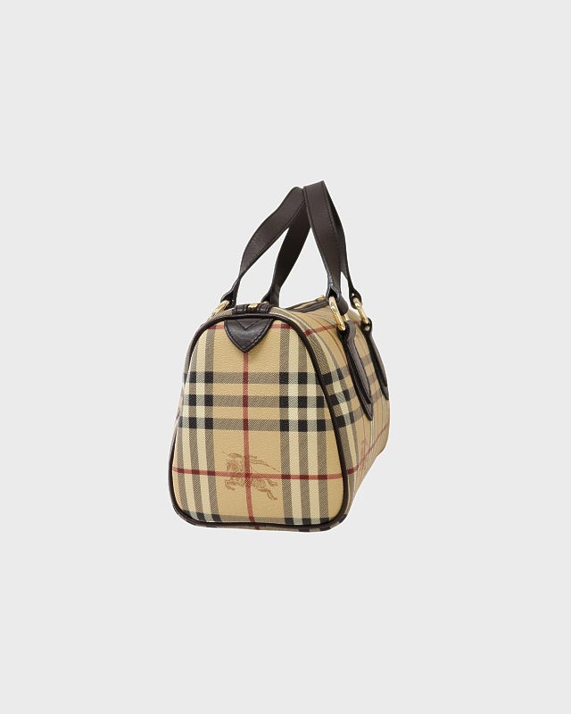 BURBERRY チェック柄ハンドバッグ | Hedy