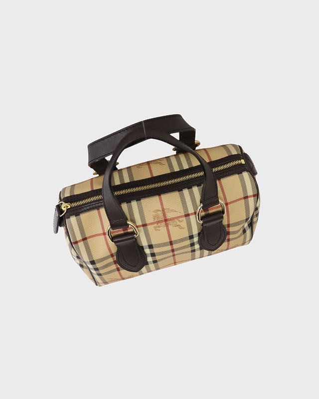 BURBERRY チェック柄ハンドバッグ | Hedy