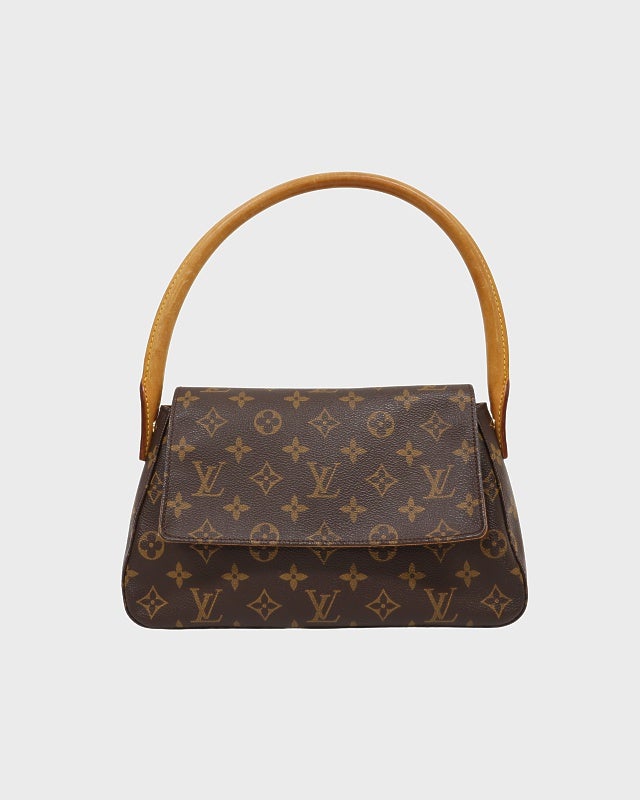 美品 LOUIS VUITTON ルーピングモノグラム LOUIS VUITTON モノグラム ミニルーピング | Hedy