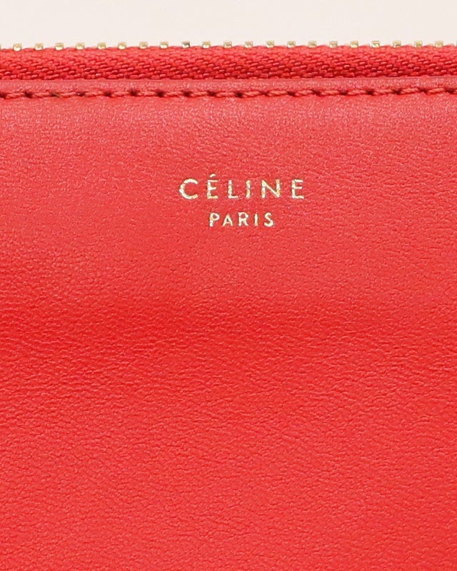 ⭐︎celine サーモンピンクトリオ美品⭐︎ CELINE トリオ | Hedy