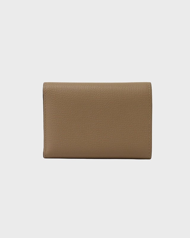 【超極美品】LOEWE トライフォールド　コンパクトウォレット　ベージュ LOEWE トライフォールドコンパクトウォレット | Hedy