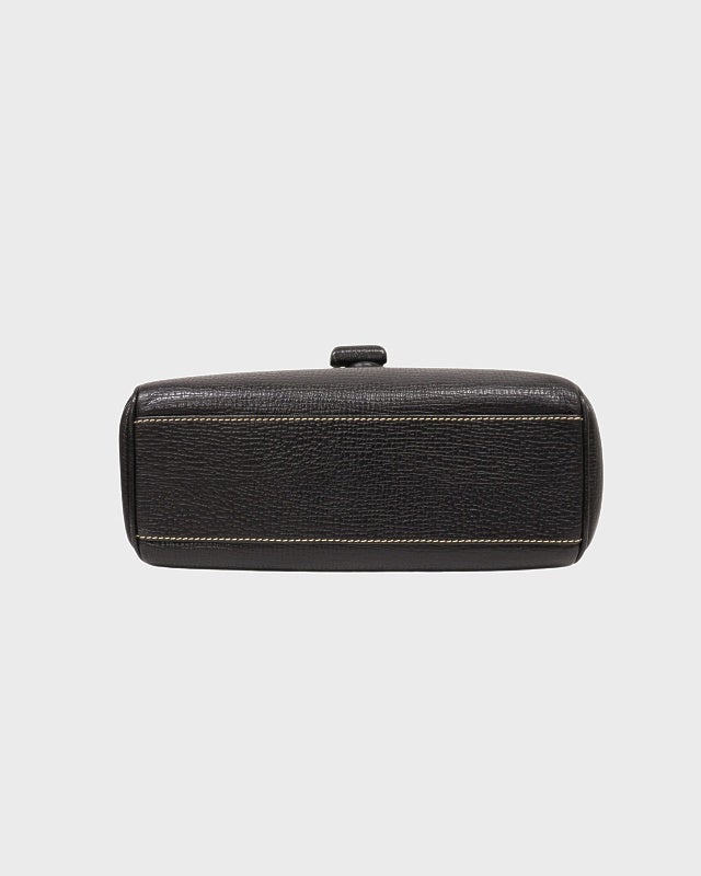 LOEWE ロゴ刻印ターンロックレザーハンドバッグ | Hedy