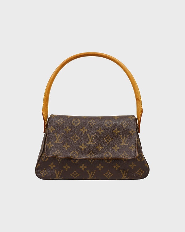 LOUIS VUITTON モノグラム ミニ ルーピング ハンドバッグ LOUIS VUITTON モノグラム ミニルーピング | Hedy