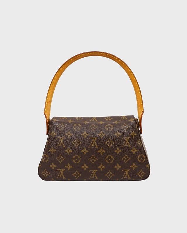 【美品】LV ルイヴィトン モノグラムミニルーピング M11021 ハンドバッグ LOUIS VUITTON モノグラム ミニルーピング | Hedy