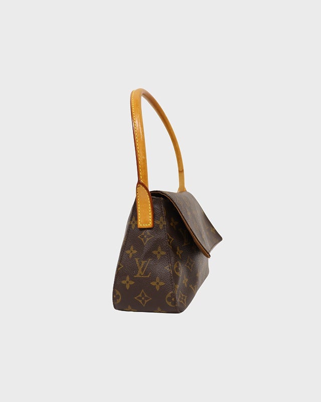 LOUIS VUITTON モノグラム ミニハンドバッグ ヴィンテージ LOUIS VUITTON モノグラム ミニルーピング | Hedy