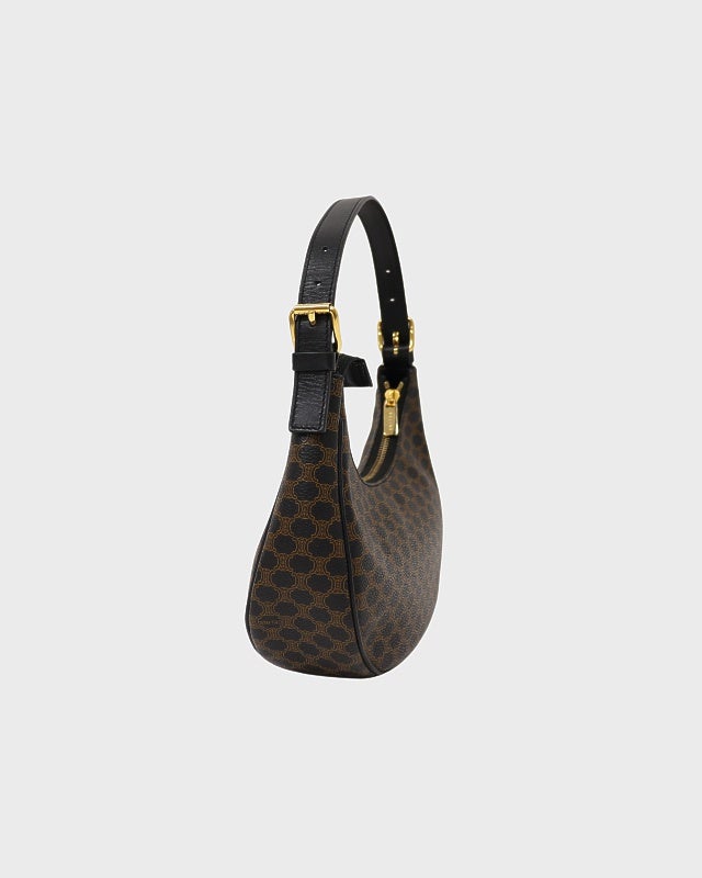 CELINE マカダム柄ホーボーワンショルダーバッグ | Hedy