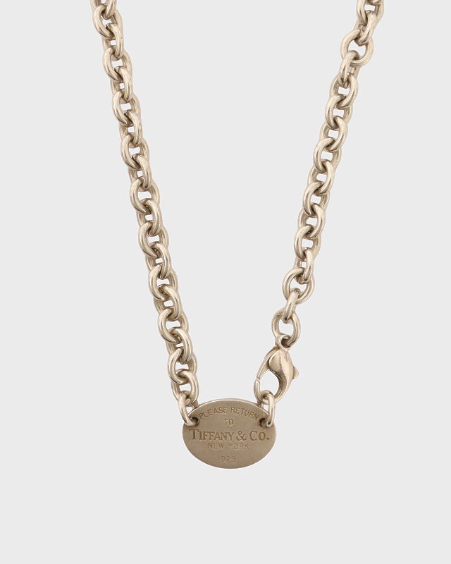 TIFFANY&CO. リターントゥオーバルタグネックレス | Hedy