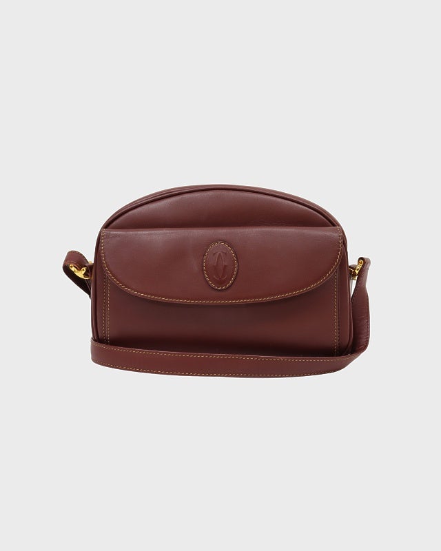 Cartier マストラインレザーショルダーバッグ | Hedy