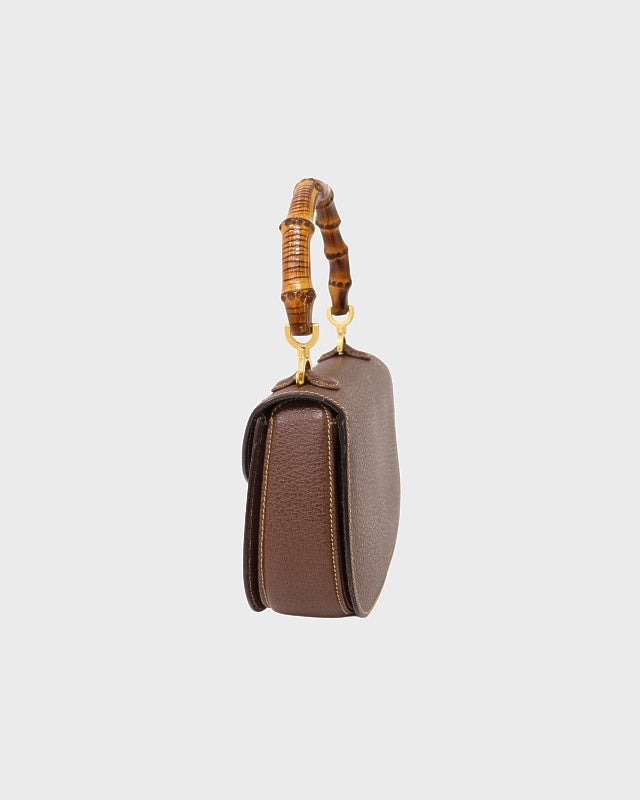 GUCCI バンブーターンロックハンドバッグ | Hedy