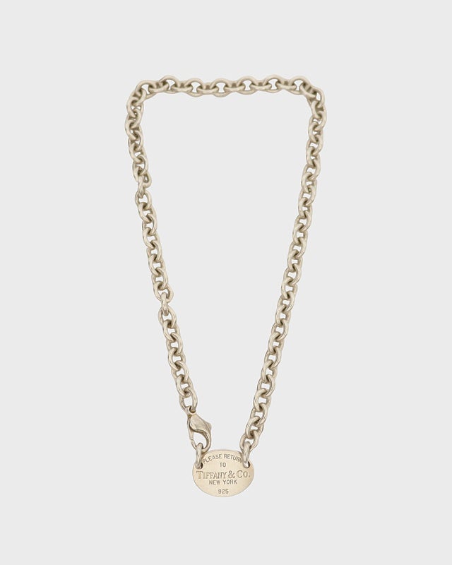 TIFFANY&CO. リターントゥオーバルタグネックレス | Hedy