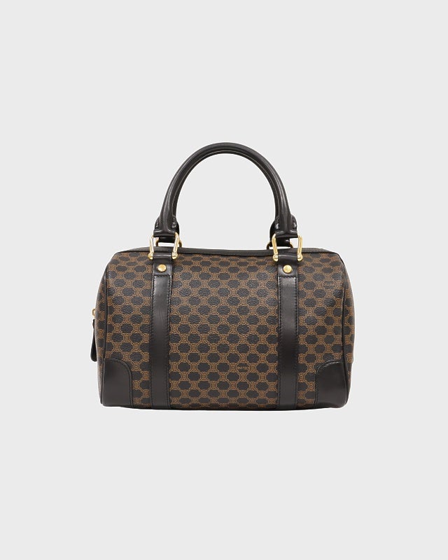 CELINE マカダム柄ボストンバッグ | Hedy