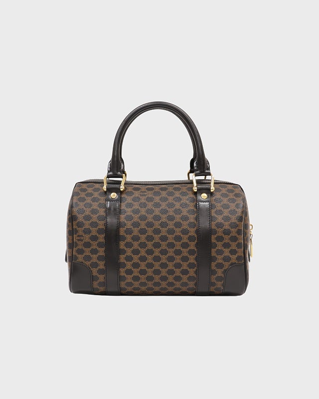 CELINE マカダム柄ボストンバッグ | Hedy