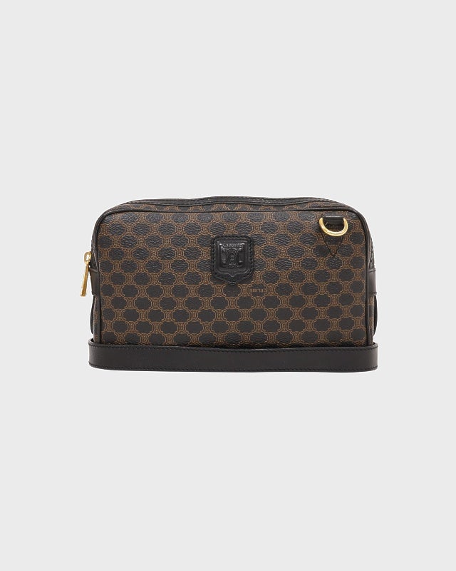 CELINE ブラゾン刻印マカダム柄ショルダーバッグ | Hedy