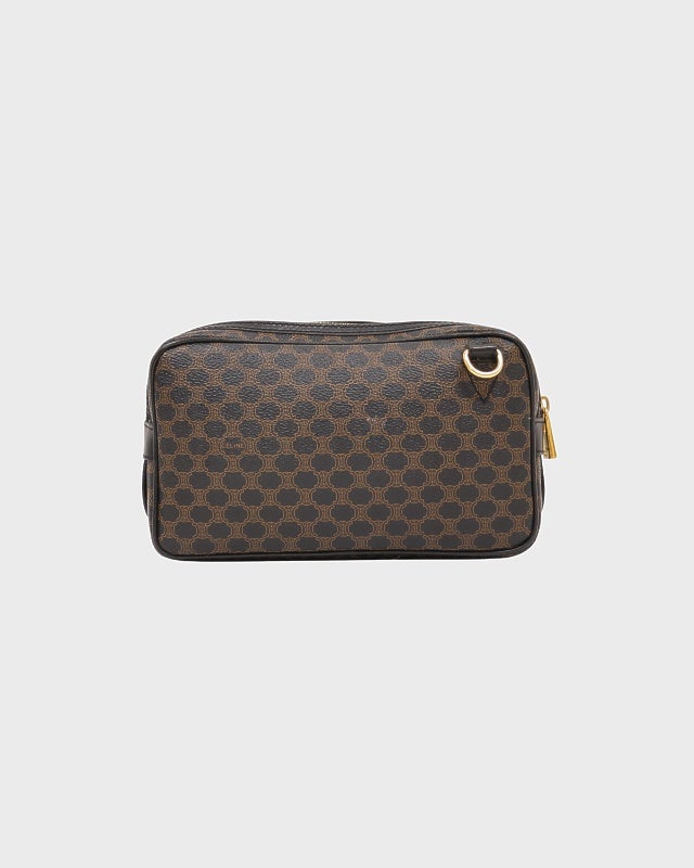 CELINE ブラゾン刻印マカダム柄ショルダーバッグ | Hedy