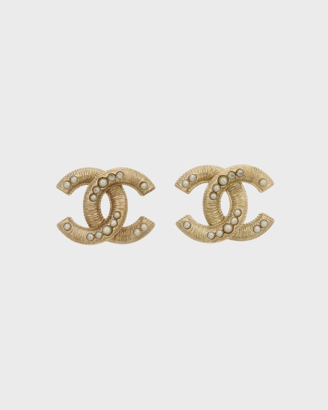 シャネル パール ピアス CHANEL COCOパールピアス | Hedy
