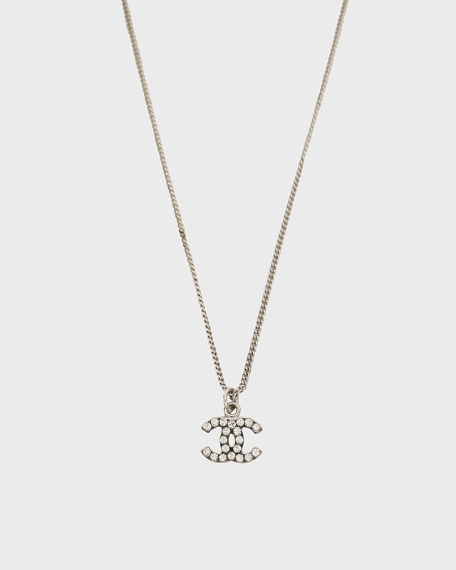 CHANEL COCOラインストーンネックレス | Hedy