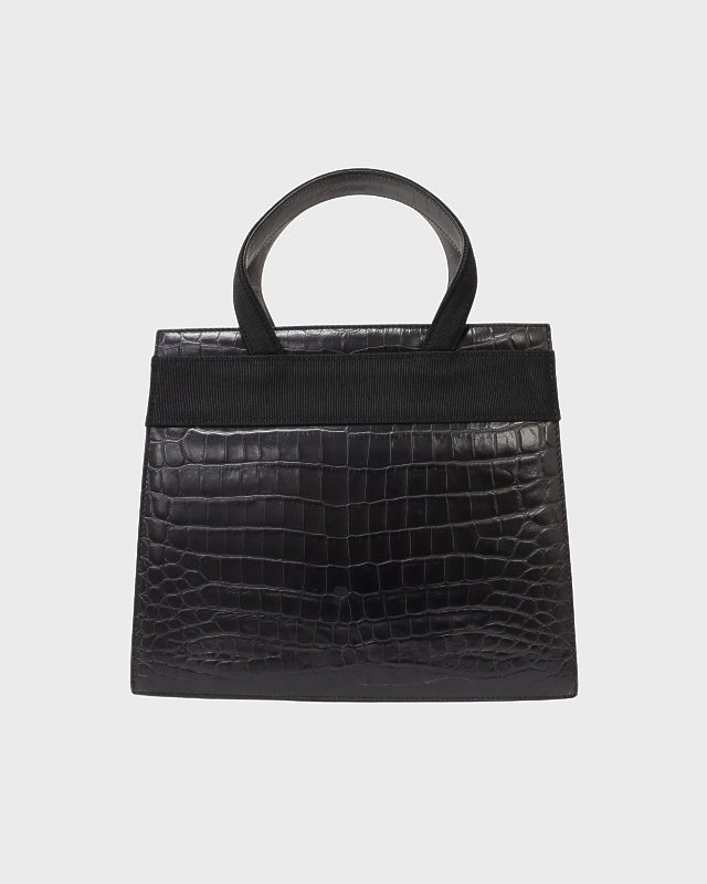 Ferragamo VARA金具型押しレザー2Wayバッグ | Hedy