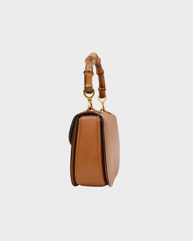 GUCCI バンブーターンロックハンドバッグ | Hedy