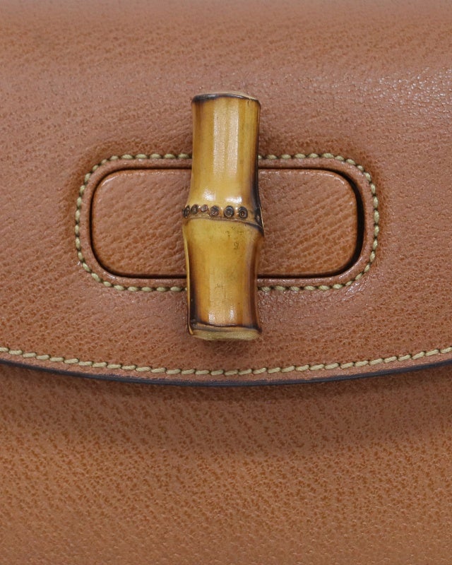 GUCCI バンブーターンロックハンドバッグ | Hedy