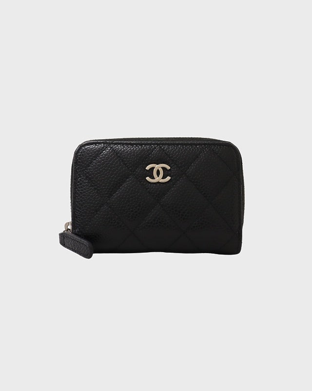 CHANEL COCOマトラッセクラシック ジップ コインパース | Hedy