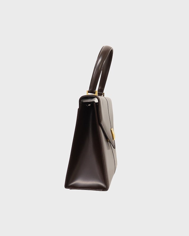 Saint Laurent ロゴ金具ハンドバッグ | Hedy