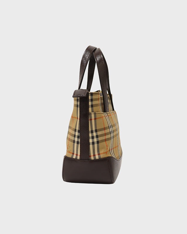 BURBERRY チェック柄ミニハンドバッグ | Hedy