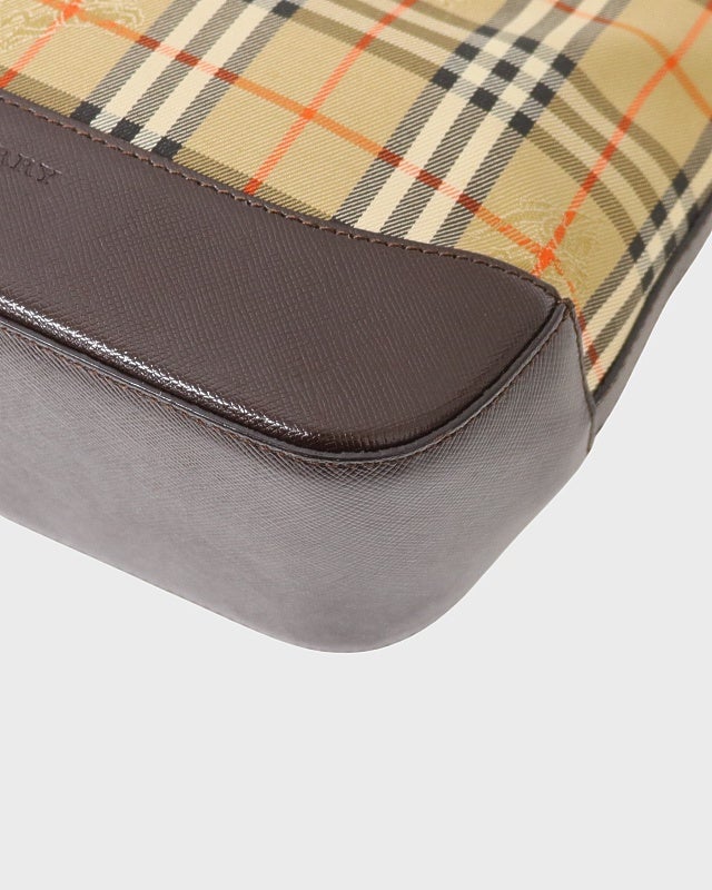 BURBERRY チェック柄ミニハンドバッグ | Hedy
