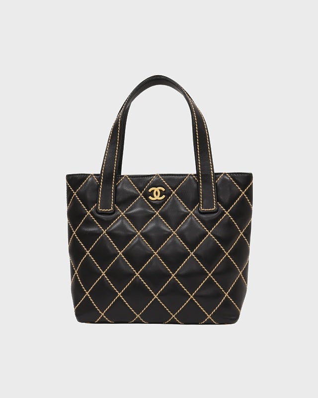 CHANEL ワイルドステッチハンドバッグ | Hedy