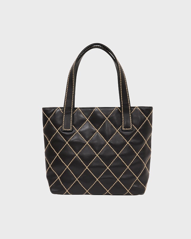 CHANEL ワイルドステッチハンドバッグ | Hedy