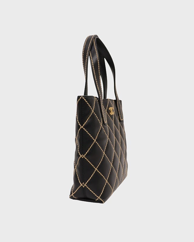CHANEL ワイルドステッチハンドバッグ | Hedy