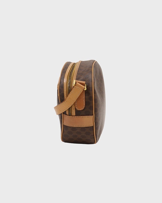 CELINE マカダム柄ガンチーニ金具ショルダーバッグ | Hedy