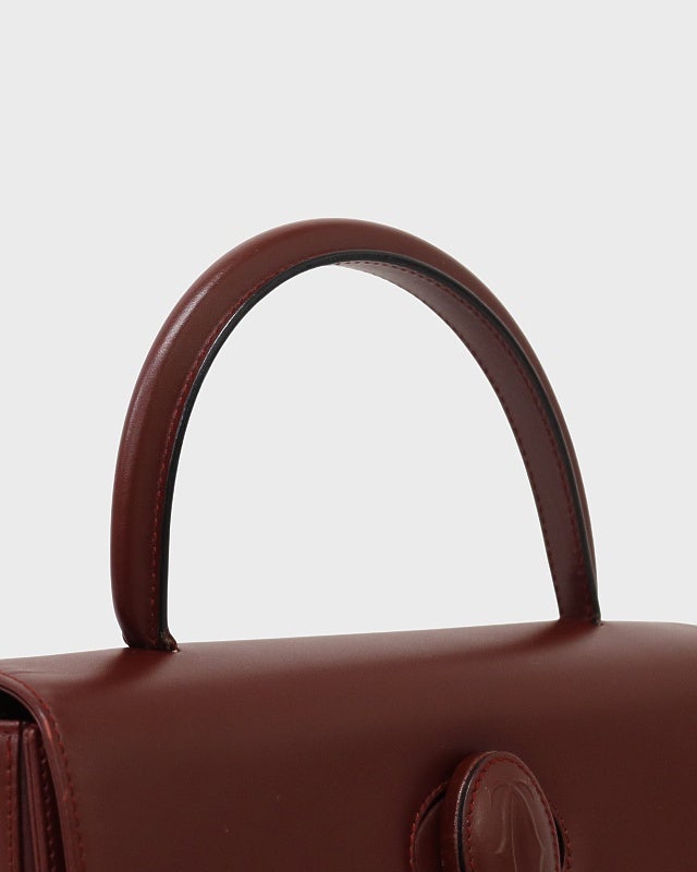 Cartier マストラインレザーハンドバッグ | Hedy Cartier マストラインレザーハンドバッグ | Hedy