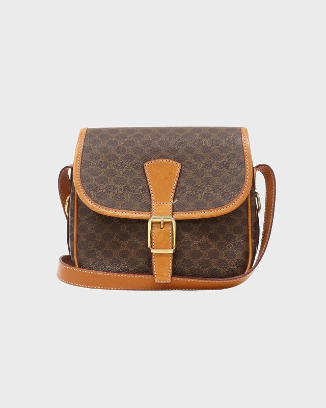 CELINE マカダム柄ショルダーバッグ | Hedy