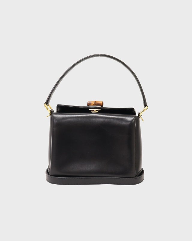 GUCCI バンブーターンロックレザー2Wayバッグ | Hedy